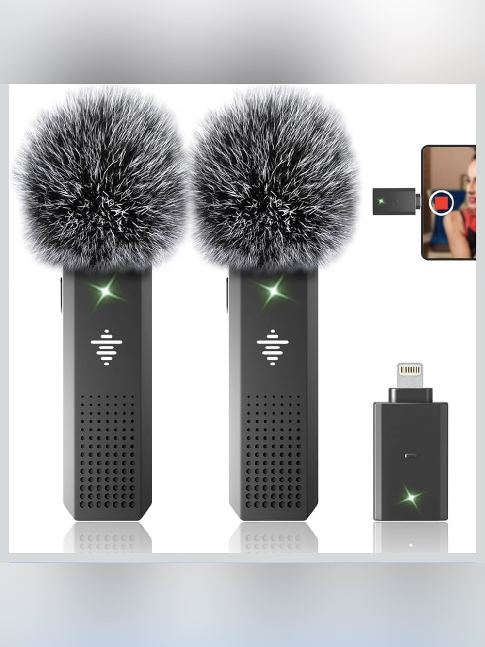 Wireless Mic 2pk for Vlogging